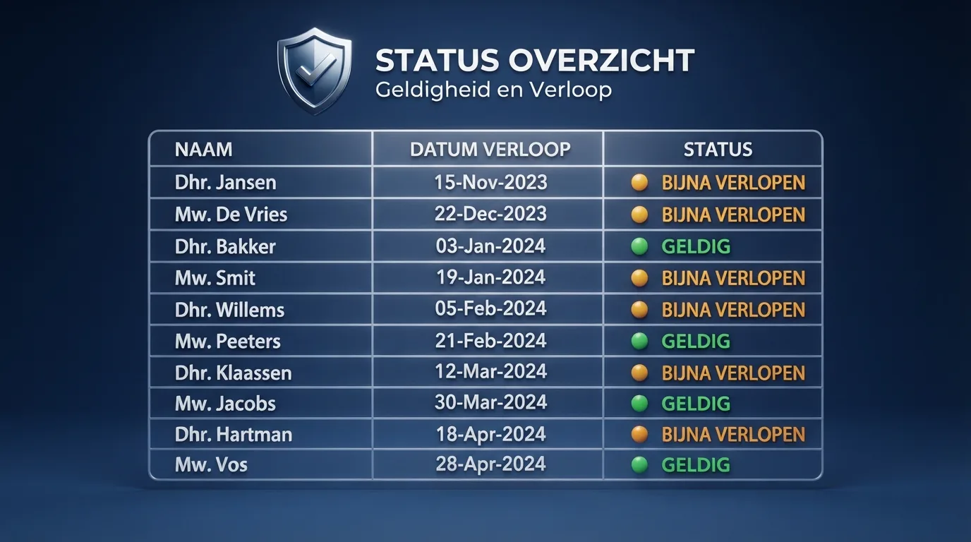 Vergelijkingstabel van tien Ksa-vergunde casino's met hun vergunningsnummers