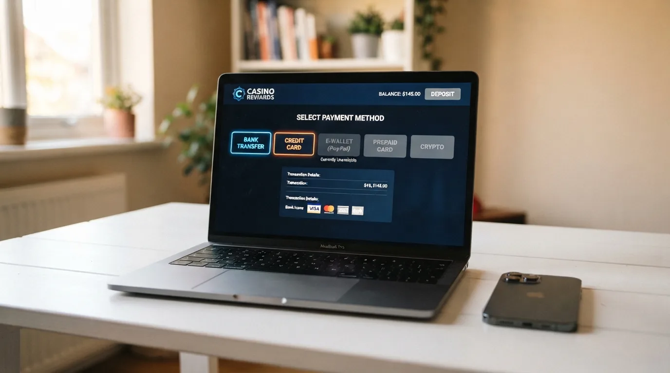 Logo van de Kansspelautoriteit naast een doorgestreepte e-wallet
