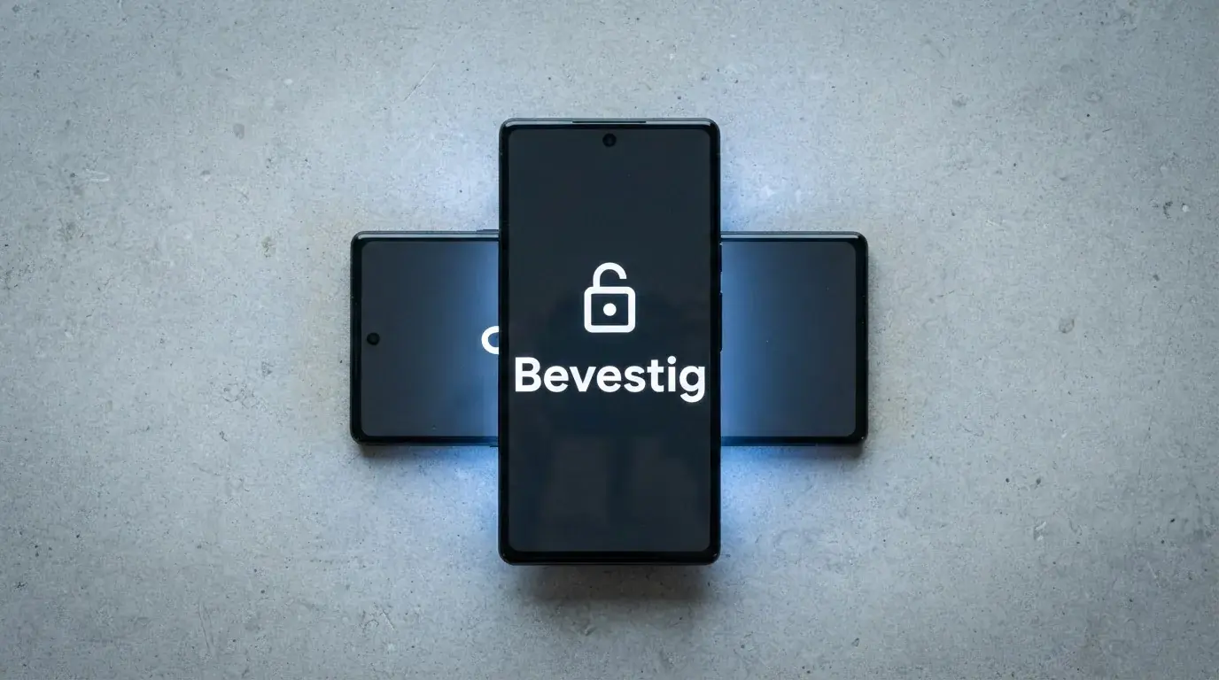 Een 3D Secure-autorisatiescherm in een bankapp
